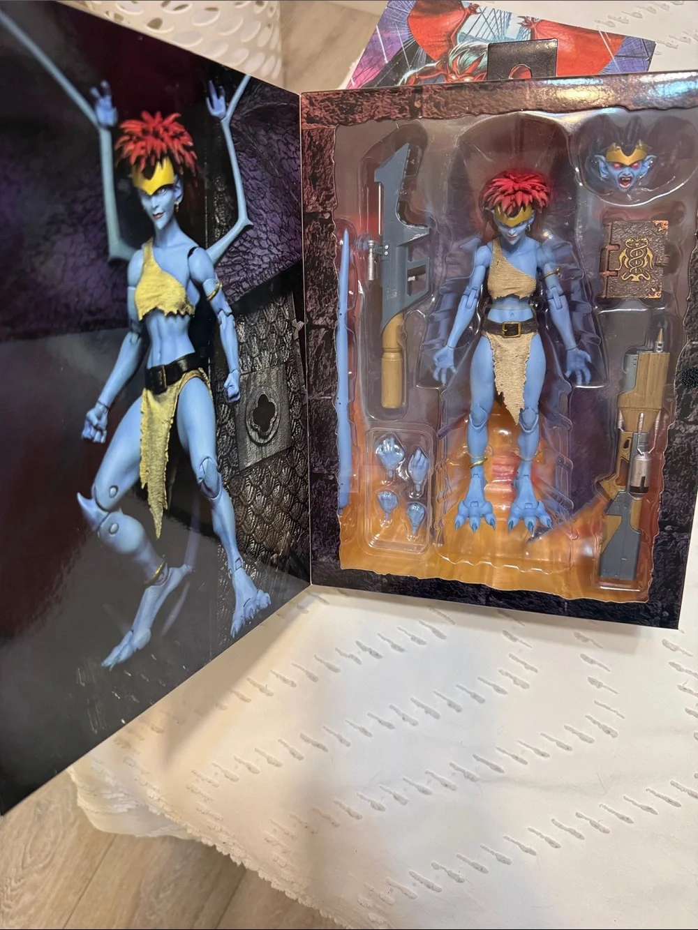 Disney Gargoyles Collector Set with Goliath, Brooklyn Demona